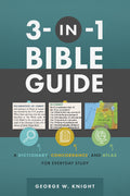 “3-in-1 Bible Study Guide – Easy Scripture Reference (Dictionary, Concordance & Atlas)”