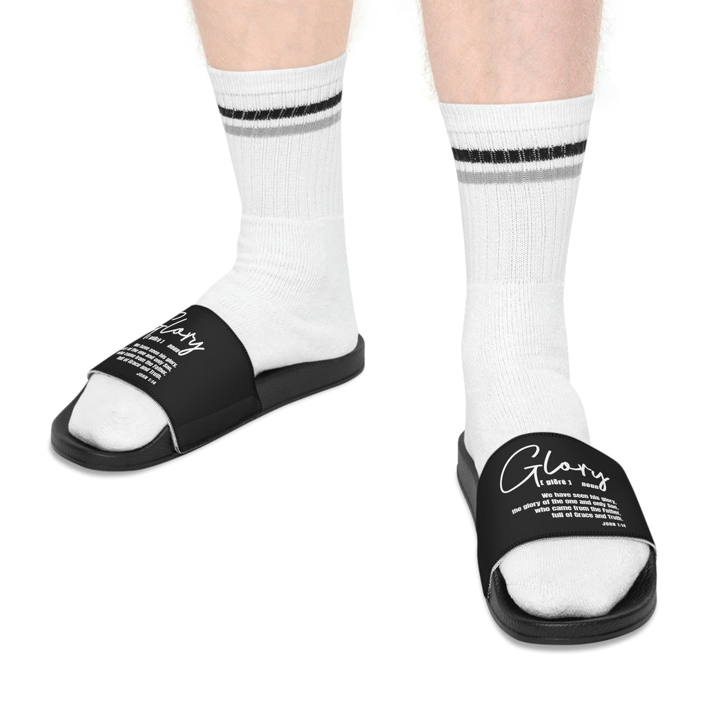 “Christian Slides 🙏 ‘Glory’ Sandals – Walk in Faith Daily”
